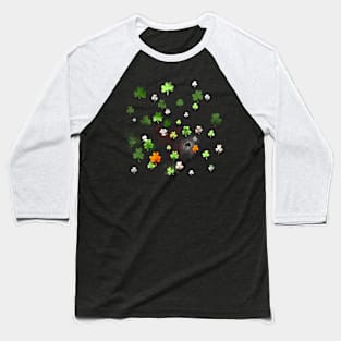 IRISH pattern Baseball T-Shirt